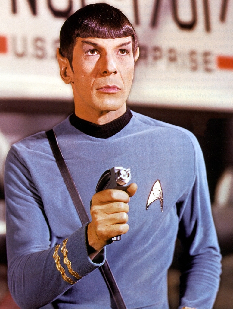 High Quality Spock firing phaser Blank Meme Template