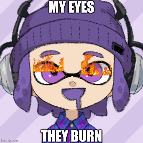 MY EYES THEY BURN | image tagged in bryce | made w/ Imgflip meme maker