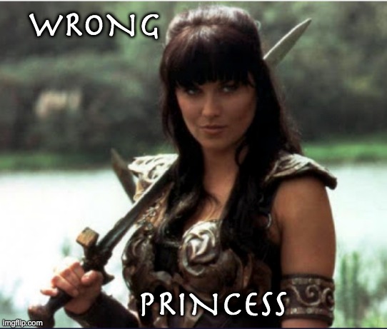 WRONG PRINCESS | made w/ Imgflip meme maker