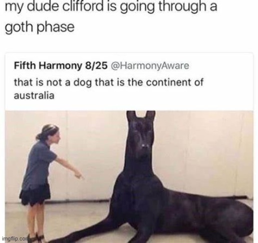 the Clifford part got me in tears lol | made w/ Imgflip meme maker