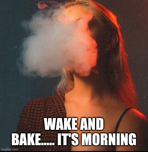 WAKE AND BAKE..... IT'S MORNING | made w/ Imgflip meme maker