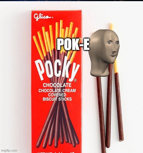 pok-e | POK-E | image tagged in mannequin | made w/ Imgflip meme maker