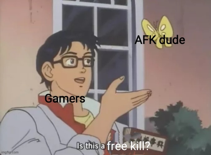 saw this on r/banvideogames, aperently they think that afk means "afrikan" | image tagged in idk,what,tag,to,put | made w/ Imgflip meme maker