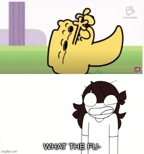 WHAT THE WUBBZY HECK?! | image tagged in wubbzy,jaiden animations | made w/ Imgflip meme maker