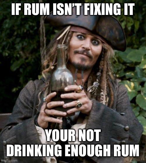 jack sparrow rum