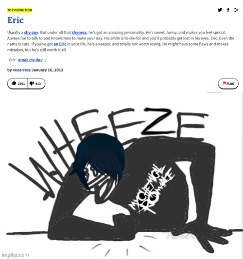 image tagged in emo wheeze | made w/ Imgflip meme maker