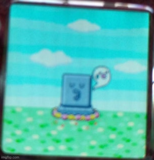 Tamagotchi Grave | image tagged in tamagotchi grave | made w/ Imgflip meme maker