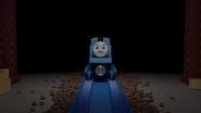 High Quality the cused thomas 2.0 on trackmatser Blank Meme Template