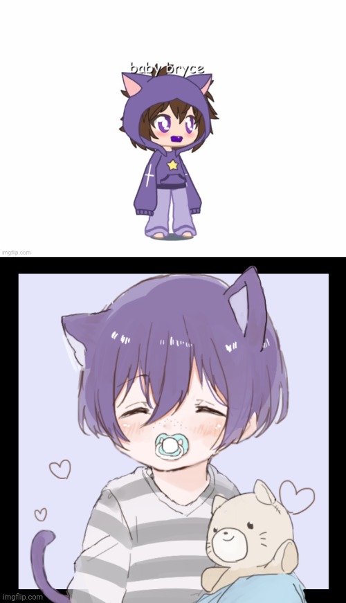 image tagged in bebe bryce,picrew oc | made w/ Imgflip meme maker