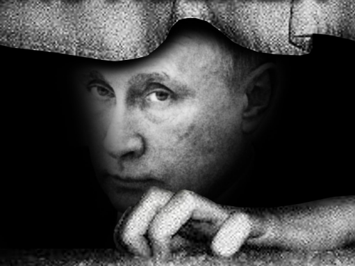 Putin under the bed Blank Meme Template