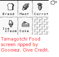 Tamagotchi Food! Blank Template - Imgflip
