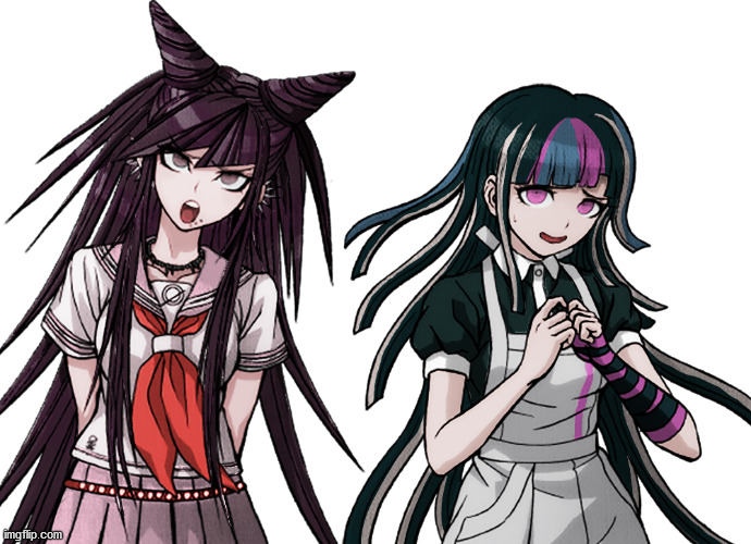 What the hell happened here? | image tagged in danganronpa,oh god why,but why why would you do that | made w/ Imgflip meme maker