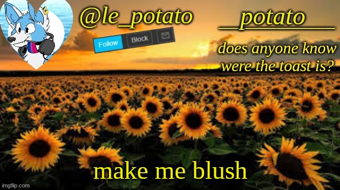 make me blush | made w/ Imgflip meme maker