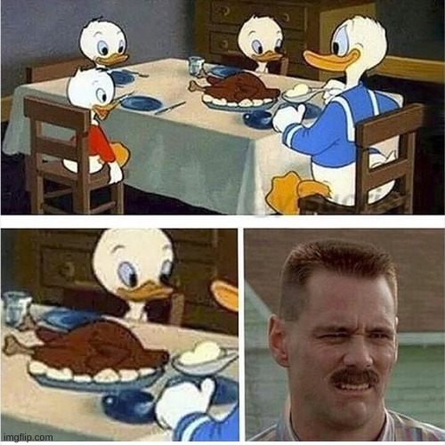 THOSE SICKOS | image tagged in donald duck | made w/ Imgflip meme maker