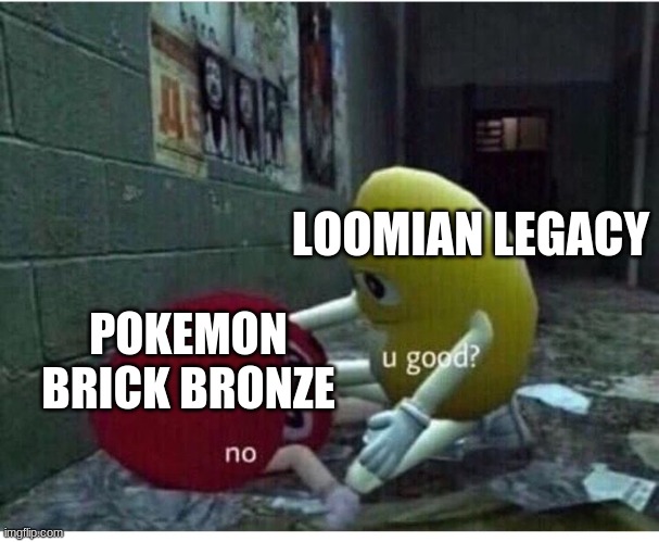 The Reason Why Loomians don't exist in Pokemon Brick Bronze - Theory