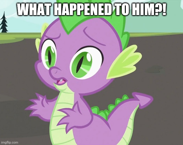 WHAT HAPPENED TO HIM?! | made w/ Imgflip meme maker
