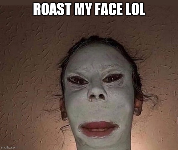 Cinnabun's face reveal | ROAST MY FACE LOL | image tagged in cinnabun's face reveal | made w/ Imgflip meme maker