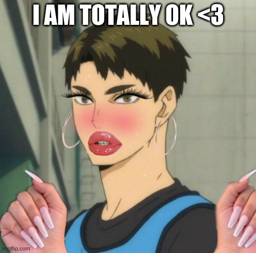 I AM TOTALLY OK <3 | made w/ Imgflip meme maker