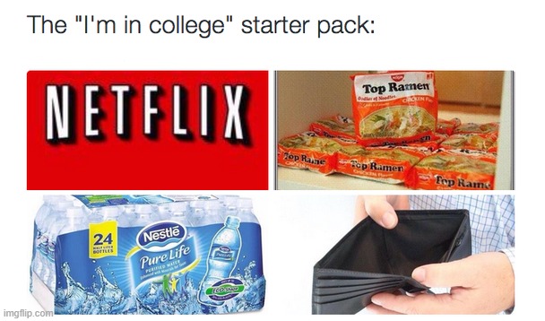 image tagged in memes,starter pack | made w/ Imgflip meme maker