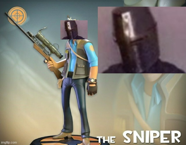 Crusader Sniper Blank Meme Template