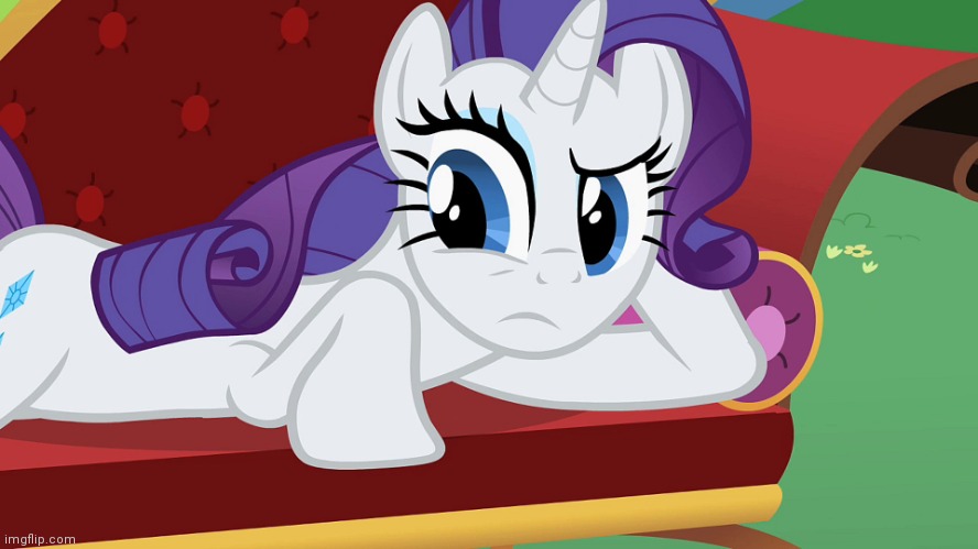 You'd like to know how she expects to lay on the grass. (Link in comments) | image tagged in you didn't expect me to lay on the grass did you mlp,my little pony,rarity,mlp | made w/ Imgflip meme maker