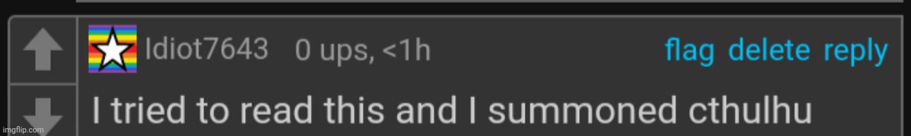New template | image tagged in i tried to read this and summoned cthulhu | made w/ Imgflip meme maker