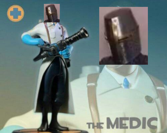Crusader Medic Blank Meme Template