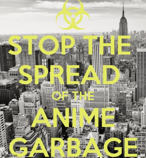 END THE ANIME LUNACY! | made w/ Imgflip meme maker