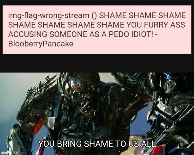 Claiming to be someone you aren't | image tagged in you bring shame to us all | made w/ Imgflip meme maker
