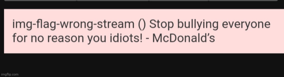 Fine I'll stop since McDonald's tells me to | made w/ Imgflip meme maker