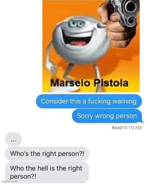 title | image tagged in marselo pistola,consider this a warning | made w/ Imgflip meme maker