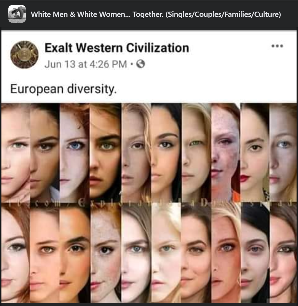 White Men & White Women together Blank Meme Template