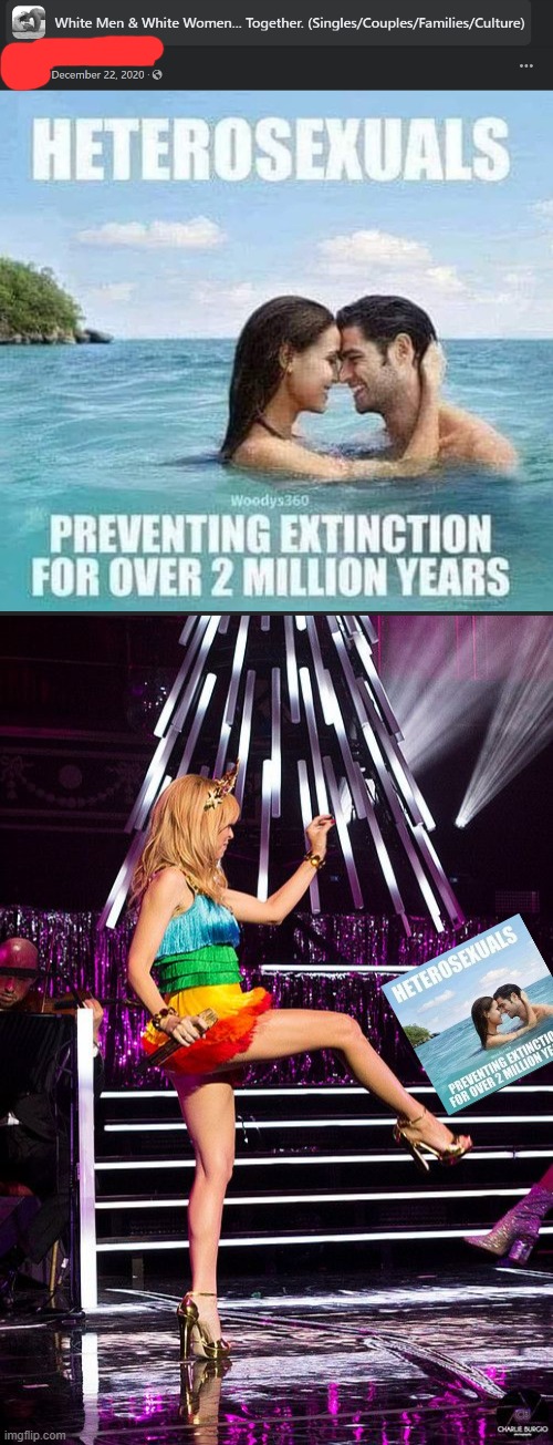 Heterosexuals extinction Blank Meme Template