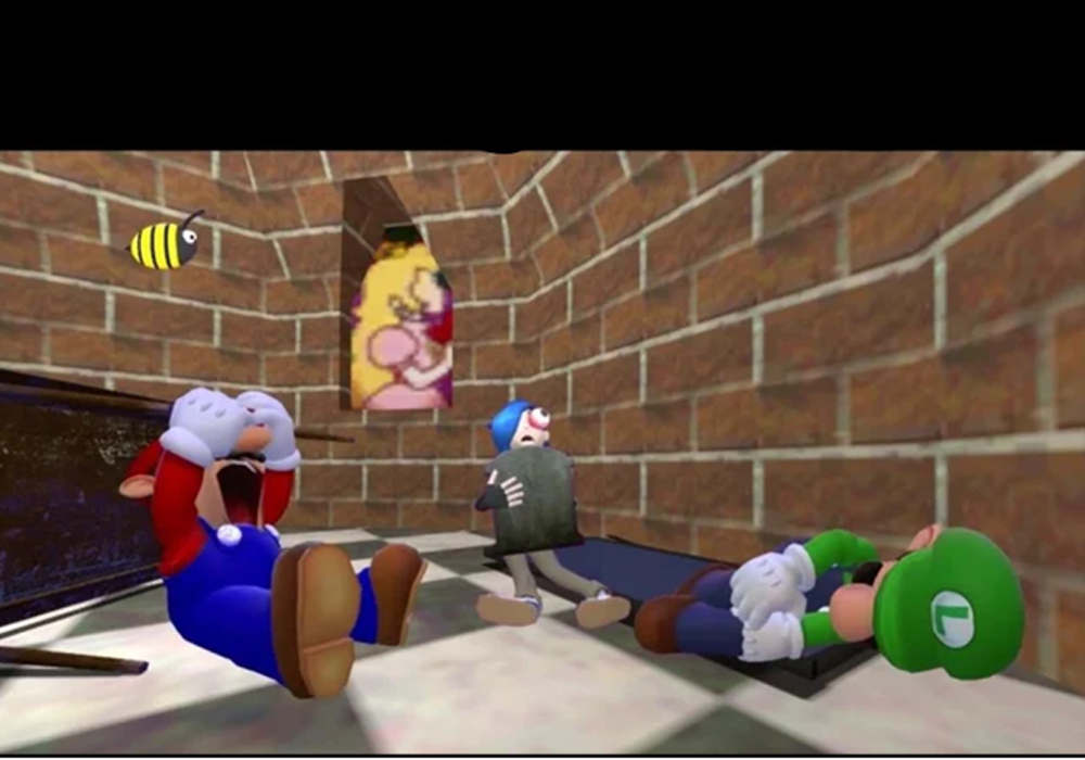 Bee Freakout Blank Meme Template