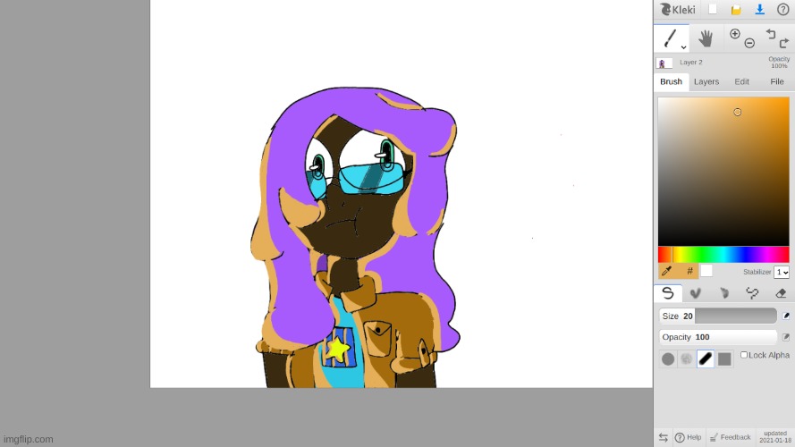 new oc named mira has moon powers | made w/ Imgflip meme maker