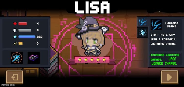 For all who likes Lisa!!! (Soul Impact #3) | image tagged in genshin impact,soul knight | made w/ Imgflip meme maker