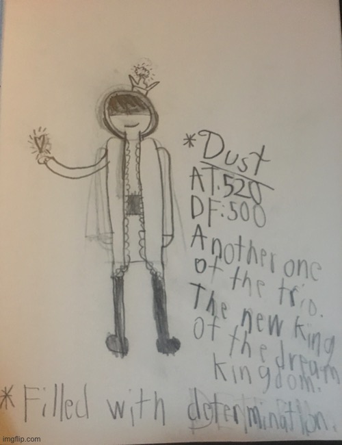 King Dust. | image tagged in support princevince64,follow him now | made w/ Imgflip meme maker