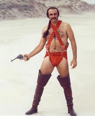 zardoz sean connery Blank Meme Template