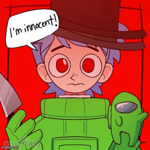 Lime just needed to protect himself! He swear he isnt the Impostor! | image tagged in lime,was,not,the,impostor,1 impostor remains | made w/ Imgflip meme maker