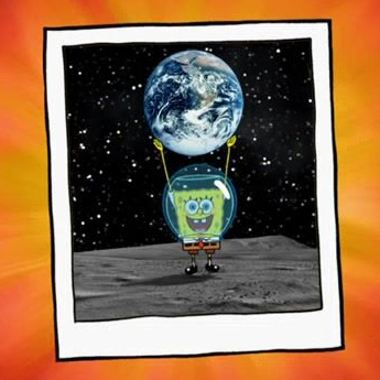 Spongebob's Space Oydssey Blank Meme Template