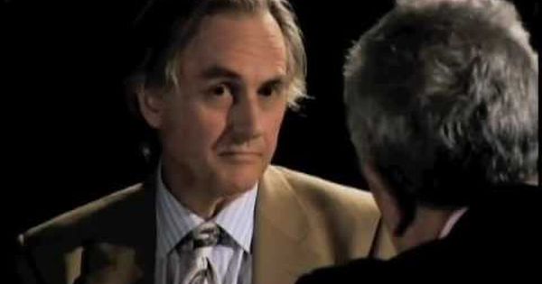Richard Dawkins and Ben Stein 001 Blank Meme Template