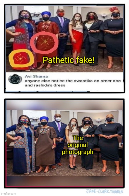 Two Buttons | Pathetic fake! The original photograph | image tagged in memes,two buttons | made w/ Imgflip meme maker