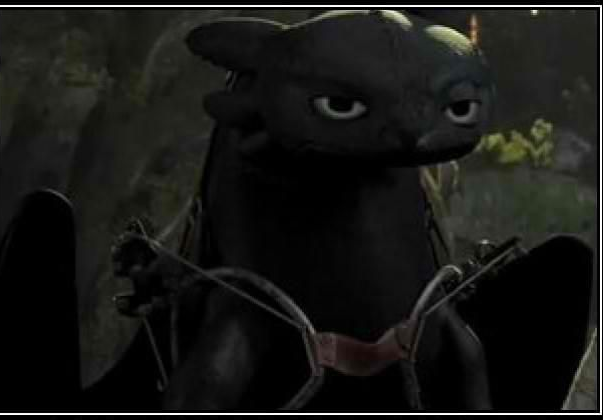 High Quality toothless is not inpressed Blank Meme Template