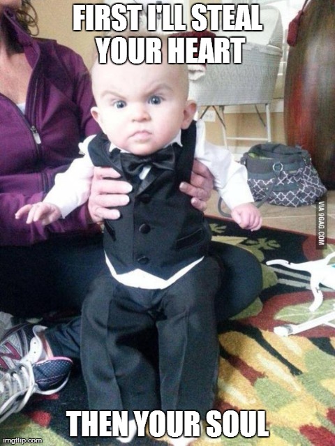 image tagged in funny,babies | made w/ Imgflip meme maker