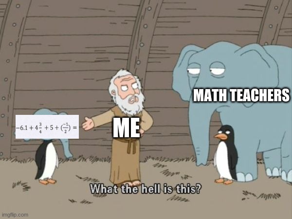 Why | MATH TEACHERS; ME | image tagged in what the hell is this | made w/ Imgflip meme maker