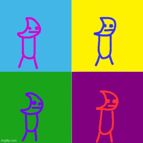 git piol Andy Warhol | image tagged in funny,art,memes,git piol,funny memes | made w/ Imgflip meme maker
