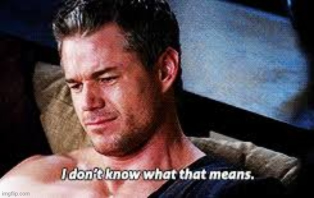 New temp | image tagged in i don't know what that means | made w/ Imgflip meme maker