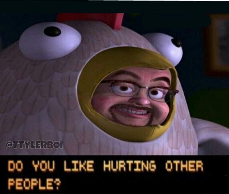 Do you like hurting other people? Blank Meme Template