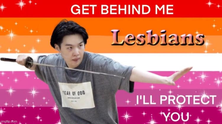 image tagged in lesbians,support | made w/ Imgflip meme maker