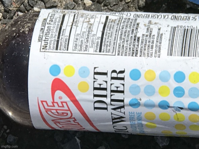 Diet Water | image tagged in diet water | made w/ Imgflip meme maker